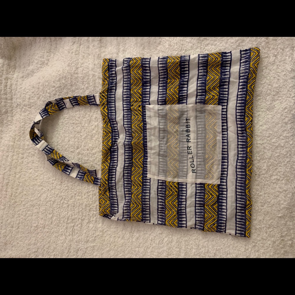 Roller Rabbit reusable bag!